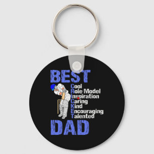 Cricket T Ll Shirt For Indian Desi Cricket Dads  Keychain