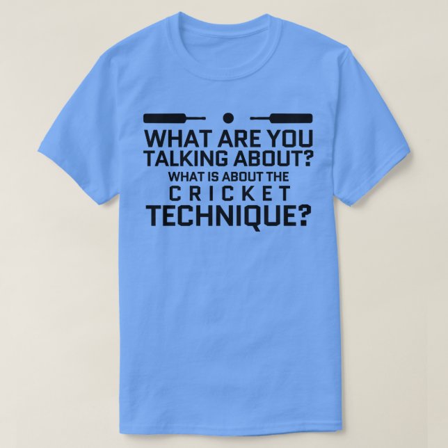 cricket T-Shirt (Design Front)