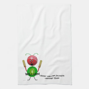 Cricket Team Kitchen Towel