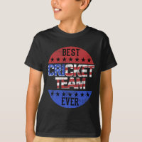 Cricket Team Player Independence Day Patriotic Usa