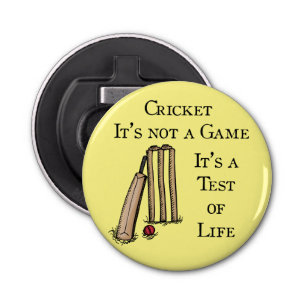 Cricket Test Bottle Opener