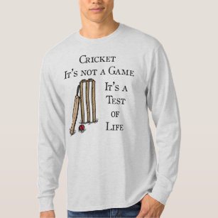 Cricket themed t shirts Clearance