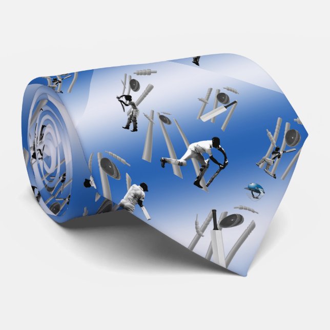 Cricket The Game, Neck Tie (Rolled)