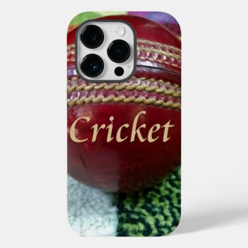 Cricket The Game We Love To Play Eat Sleep  Dre Case_Mate iPhone 14 Pro Case