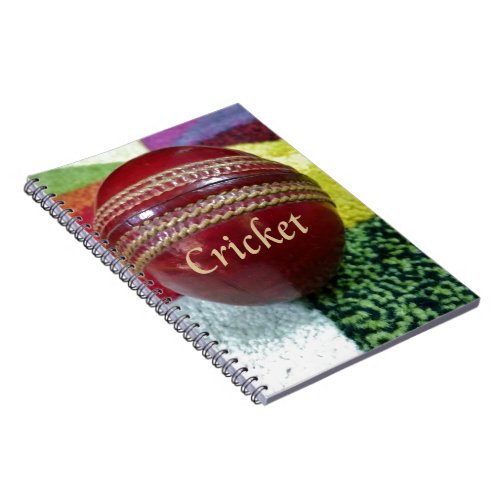 Cricket The Game We Love To Play Eat Sleep  Dre Notebook