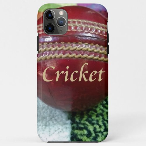 Cricket The Game We Love To Play Eat Sleep Dream iPhone 11 Pro Max Case