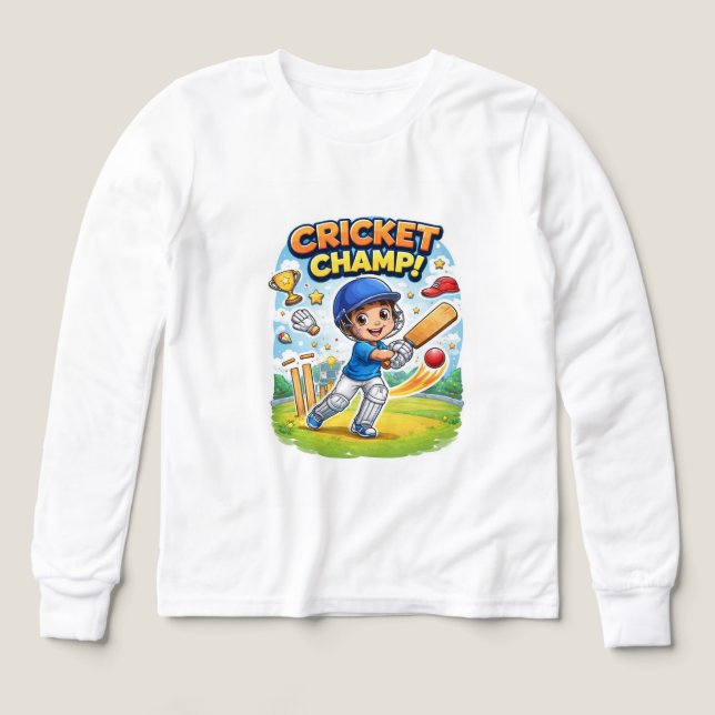 Cricket  Tri-Blend shirts (Design Front)