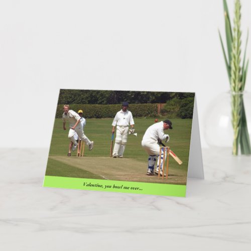 Cricket Valentine Card