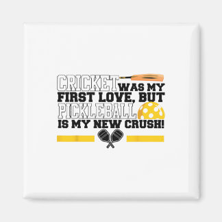 Cricket Was My First Love  Magnet