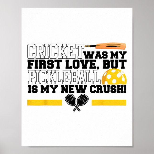 Cricket Was My First Love  Poster (Front)