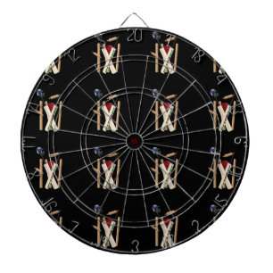 Cricket Wickets, Bats And Ball, Dart Board