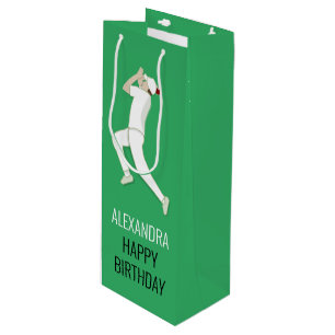 Cricket Wine Gift Bag
