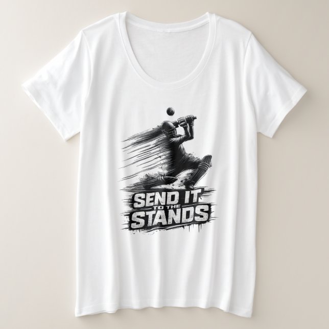 Cricket World Cup Power  T-Shirt (Design Front)