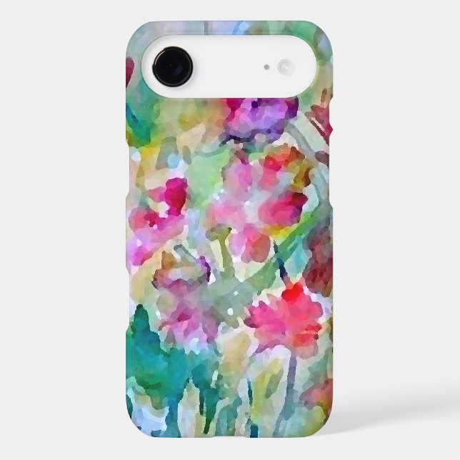 CricketDiane Flower Garden Watercolor Abstract Case-Mate iPhone Case (Back)