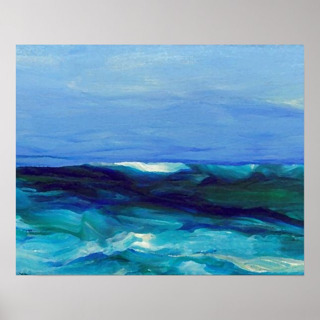 CricketDiane Ocean Beach Poster - Lady of the Sea (Front)