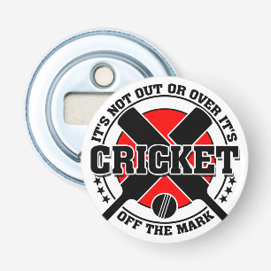 Cricketer's Off The Mark Cricket Bottle Opener