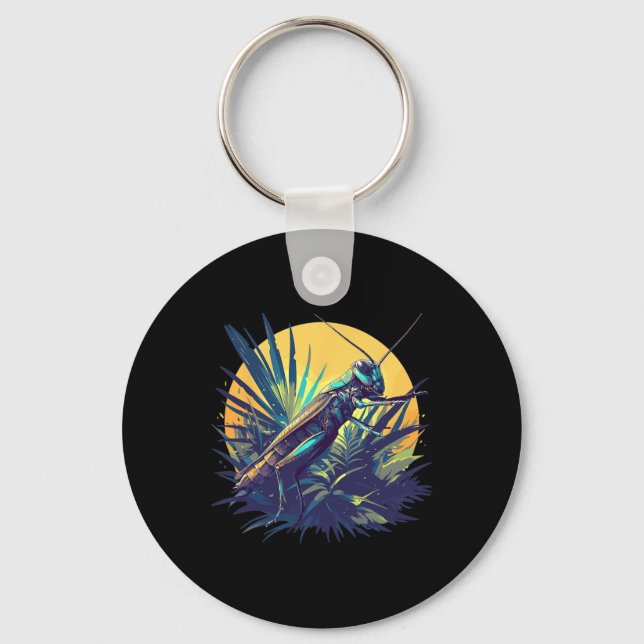 Crickets Animal Cricket 5  Keychain (Front)