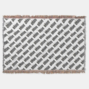Crickey: Aussie Slang Word Made With Crocodiles, Throw Blanket