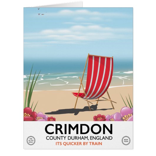 Crimdon ,County Durham, England. Cards (Front)
