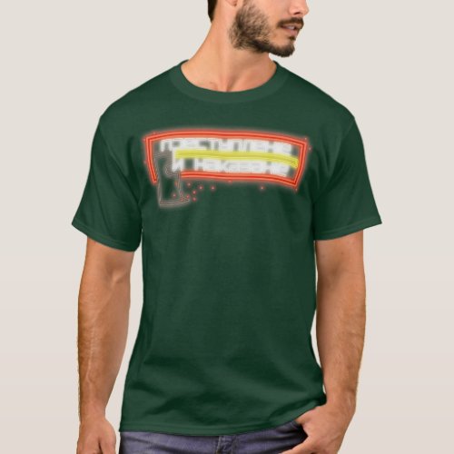 Crime and Punishment Neon Sign Classic TShirt