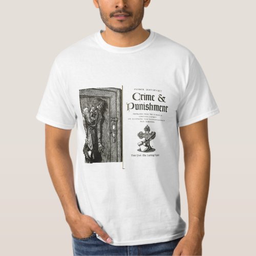 Crime and Punishment White Mens T_shir T_Shirt