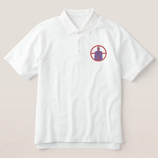 CRIME EMBROIDERED POLO SHIRT (Design Front)