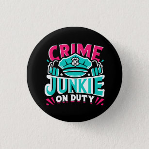 Crime Junkie Button