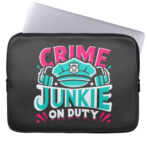 Crime Junkie Laptop Sleeve