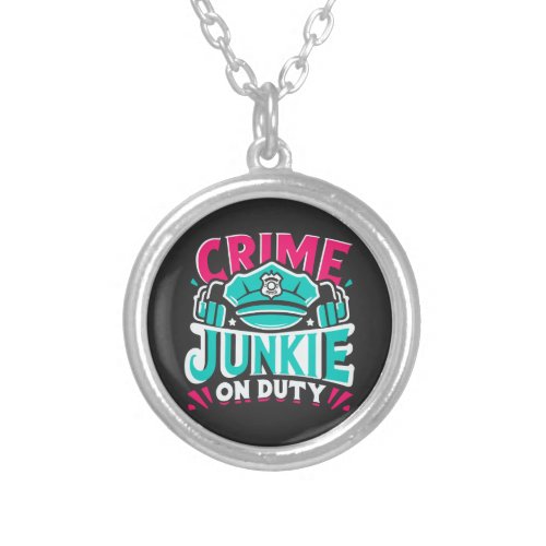 Crime Junkie Silver Plated Necklace