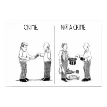 Crime, Not a Crime Poster