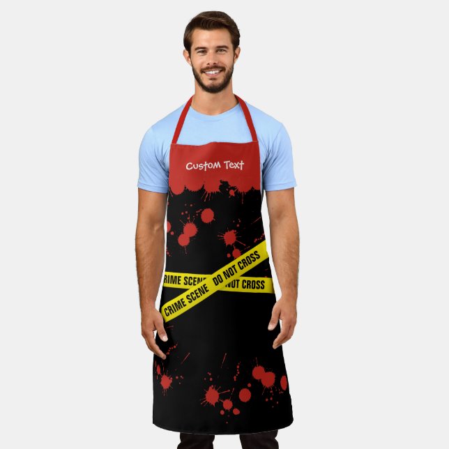 Crime Scene Apron (Worn)