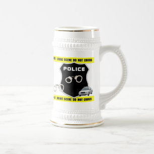Crime Scene Beer Stein