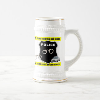 Crime Scene Beer Stein