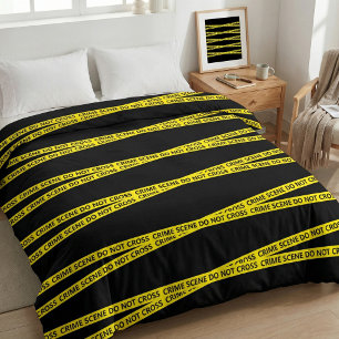 Crime Scene Do Not Cross Novelty Duvet Cover