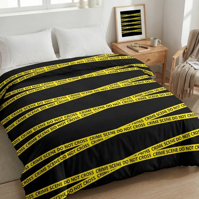 Crime Scene Do Not Cross Novelty Duvet Cover (Crime Scene Do Not Cross Novelty Duvet Cover by Ricaso 

A fun police themed duvet, ideal for cops)