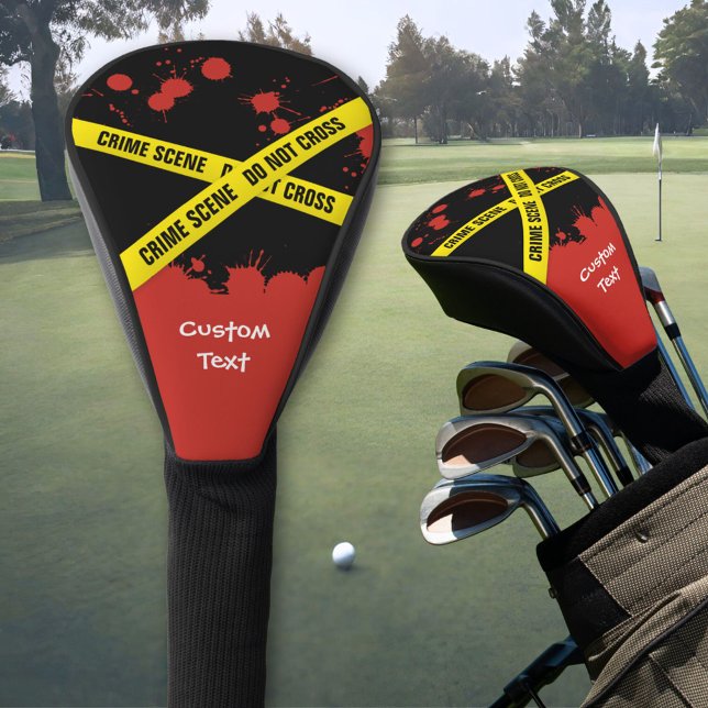 Crime Scene Golf Head Cover (Creator Uploaded)