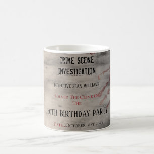 Crime Scene Investigation Birthday Coffee Mug