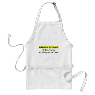Crime Scene Investigator Adult Apron
