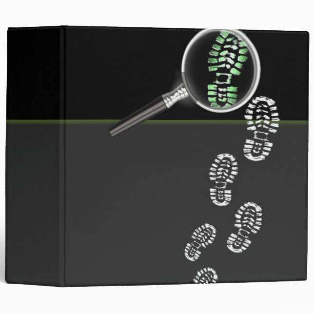 Crime Scene Investigator Binder (Front/Spine)