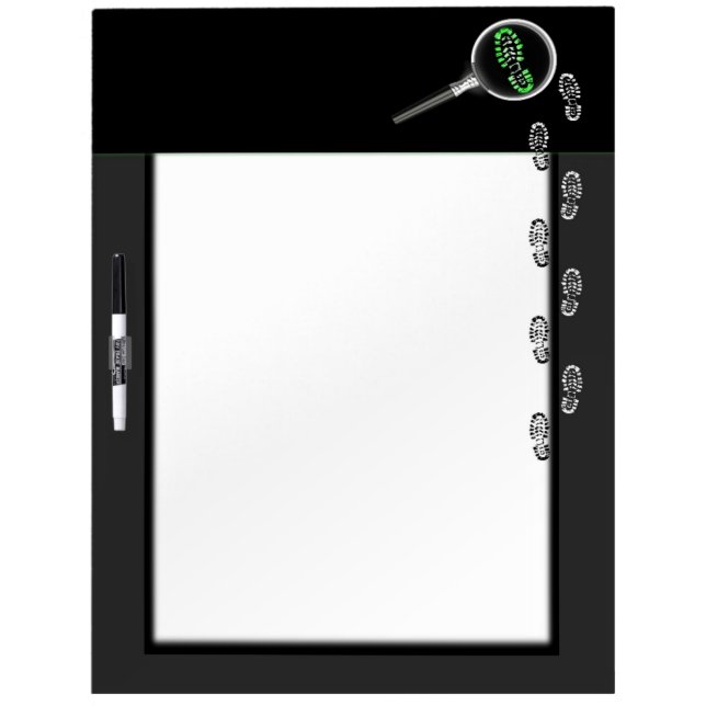 Crime Scene Investigator Dry Erase Board (Front)
