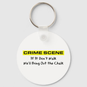 Crime Scene Investigator Keychain