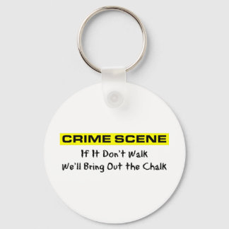 Crime Scene Investigator Keychain