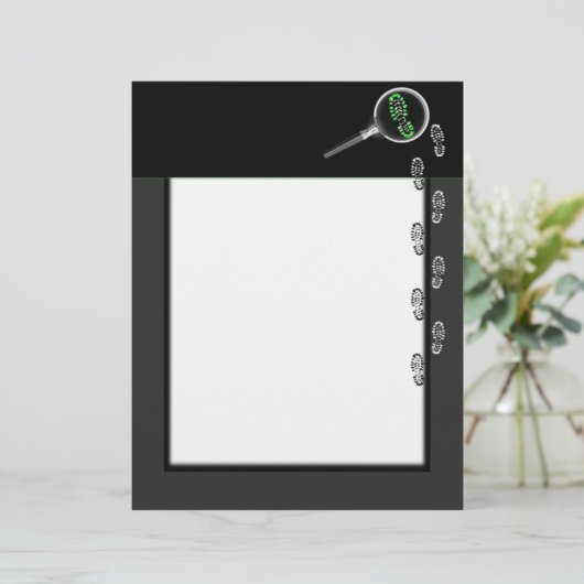 Crime Scene Investigator Letterhead (Standing Front)