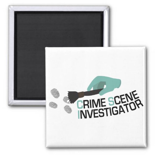 Crime Scene Investigator Magnet