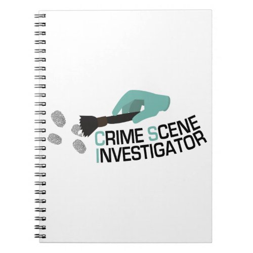 Crime Scene Investigator Notebook