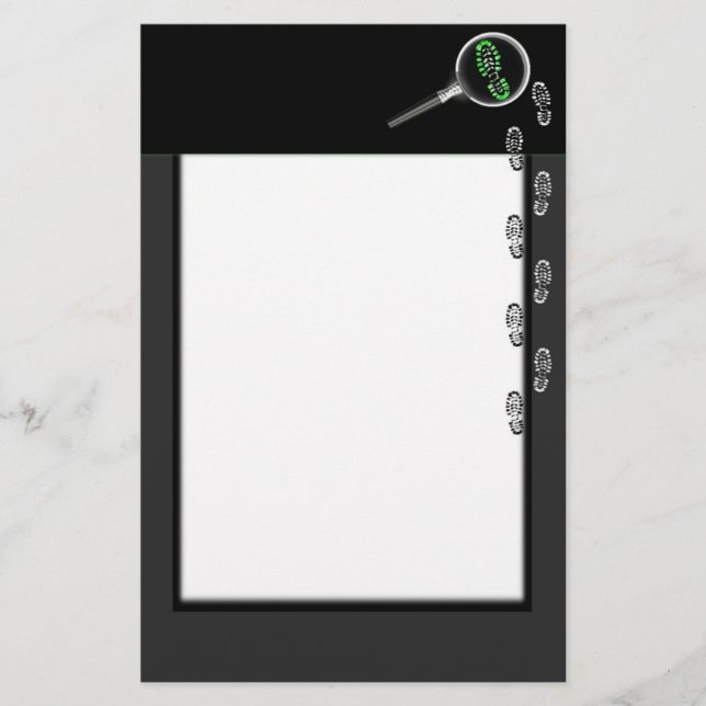 Crime Scene Investigator Stationery (Front)