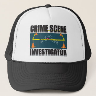 CRIME SCENE INVESTIGATOR TRUCKER HAT