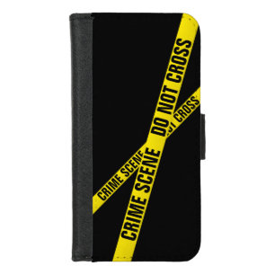 Crime scene iPhone 8/7 wallet case