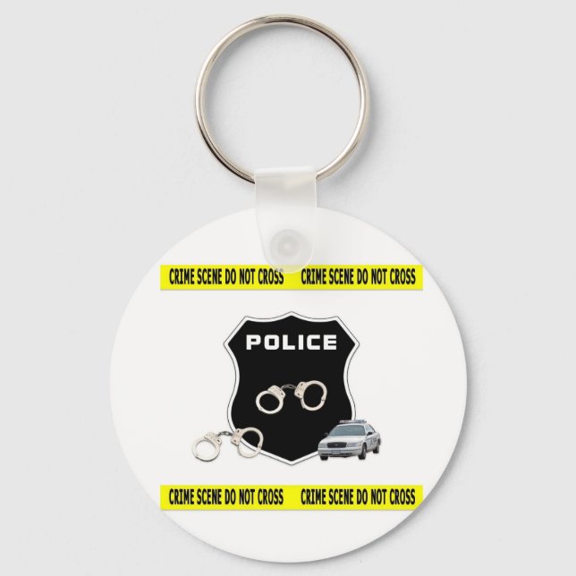 Crime Scene Keychain (Front)