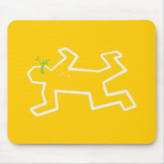Crime Scene Mouse Pad
